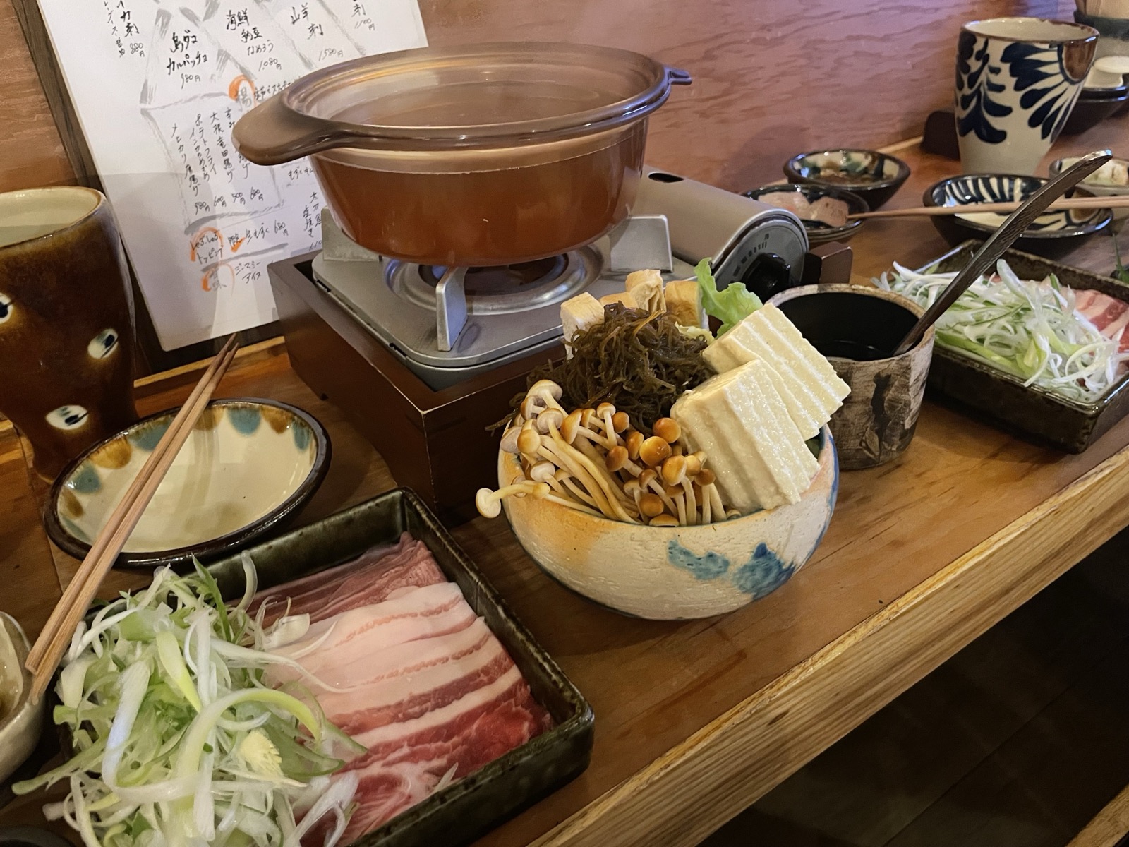しゃぶしゃぶ用の豚肉